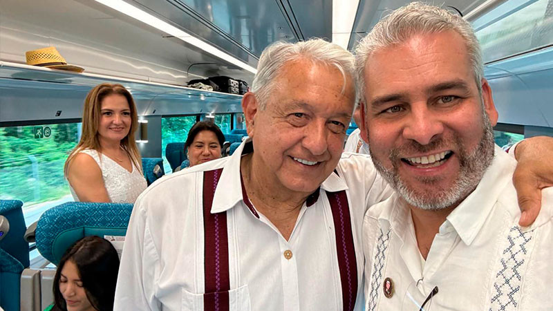 Ha sido un honor y un privilegio luchar y caminar junto al Presidente López Obrador; ahora nos toca seguir su ejemplo de honestidad y servicio al pueblo: Bedolla