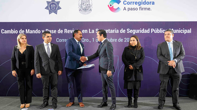 Ángel Rangel Nieves es nuevo secretario de seguridad en Corregidora, Querétaro 