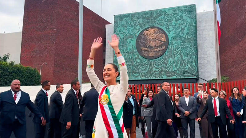 Claudia Sheinbaum se reúne con presidentes y jefes de Estado en Palacio Nacional