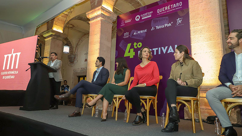 Inicia la Cuarta Edición del Festival del Vino Queretano 