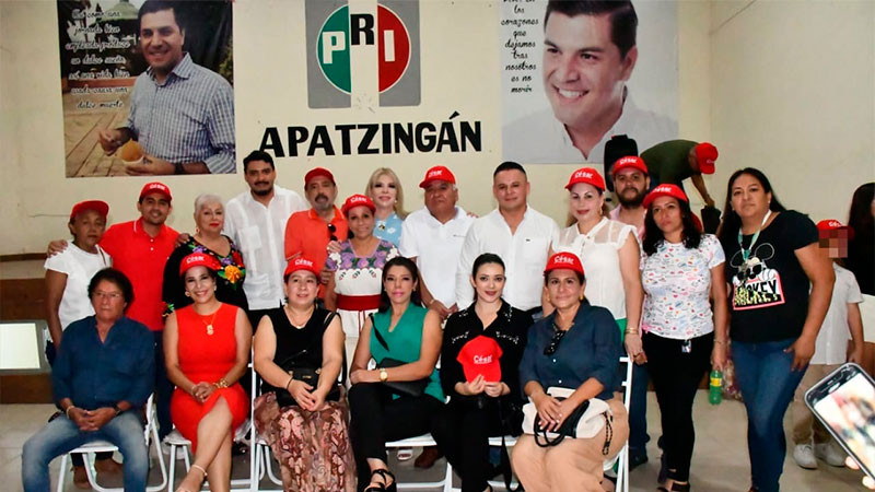 PRI Michoacán honra la memoria del exalcalde de Apatzingán, César Chávez Garibay