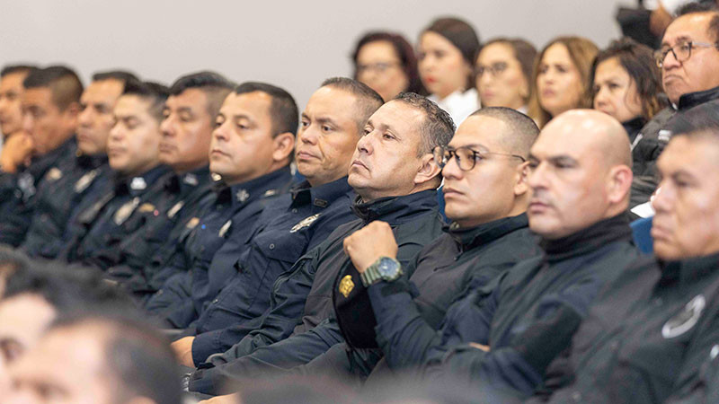 Capacita INL a elementos de seguridad pública en Querétaro