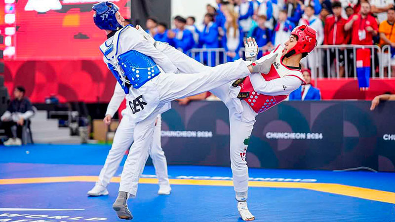 Participan atletas queretanos en Mundial Juvenil de Taekwondo