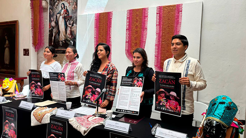 Anuncia Secretaría de Cultura en Michoacán LI Concurso Artístico de la Raza Purépecha de Zacán