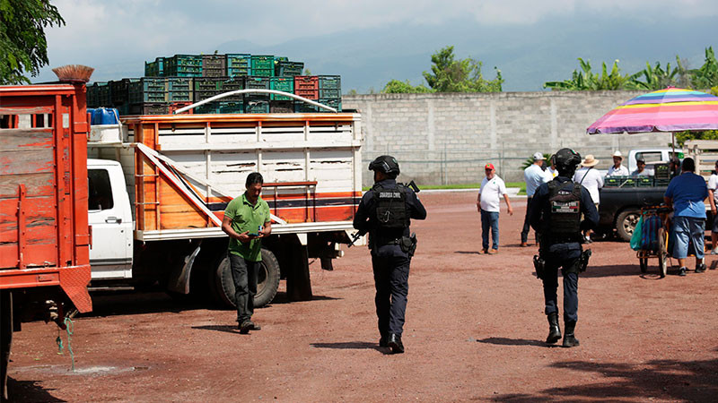 Se reforzarán operativos de seguridad para productores de limón en Michoacán: SSP