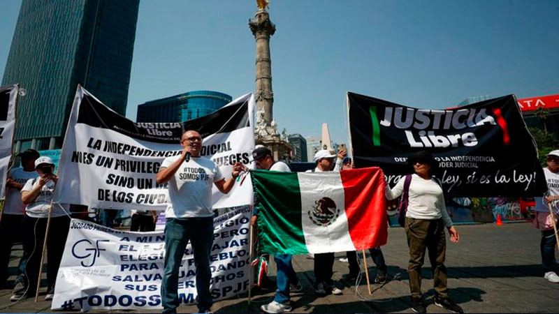 Trabajadores del Poder Judicial acuerdan mantener paro indefinido