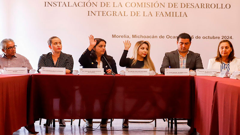 Comisión de Desarrollo Integral de la Familia en el Congreso del Estado queda instalada de manera formal