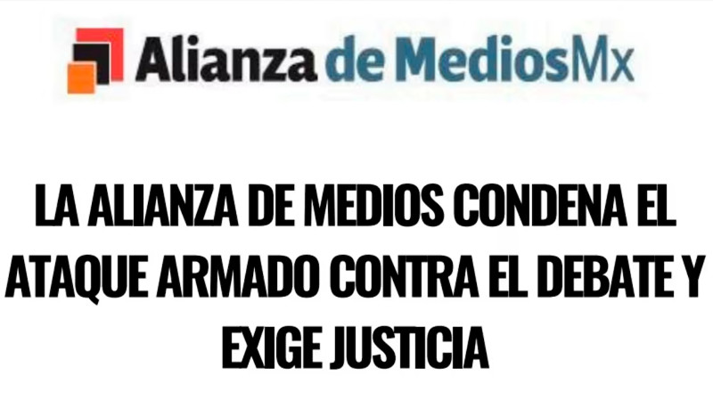 Alianza de Medios Mx condena ataque a El Debate de Culiacán; exige castigo para los responsables