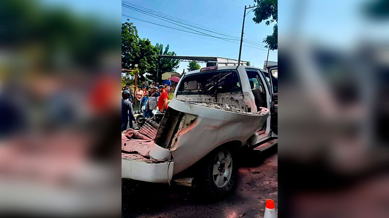 Deja 6 personas heridas una explosión de pirotecnia en Tacámbaro, Michoacán