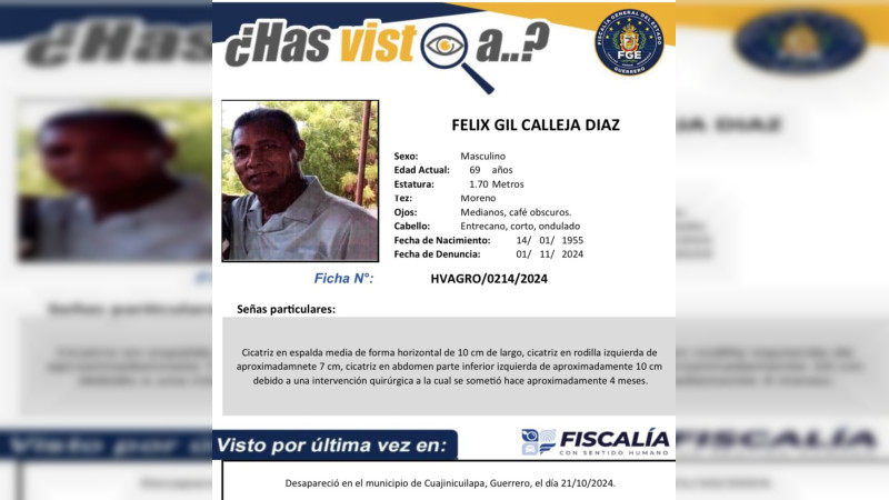 Reportan desaparición de Félix Gil, regidor de Cuajinicuilapa, Guerrero