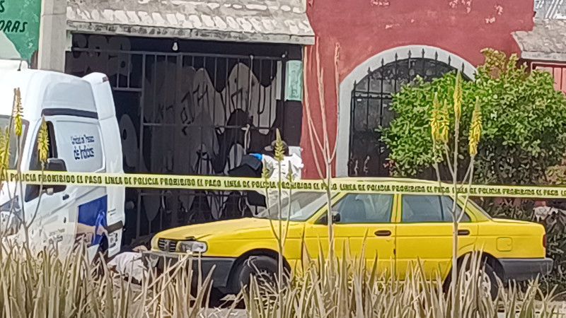 Ataque armado en Celaya deja un hombre sin vida y un lesionado