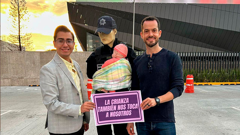 En Querétaro, promueven con Maniquíes publicación de la Ley de Paternidad