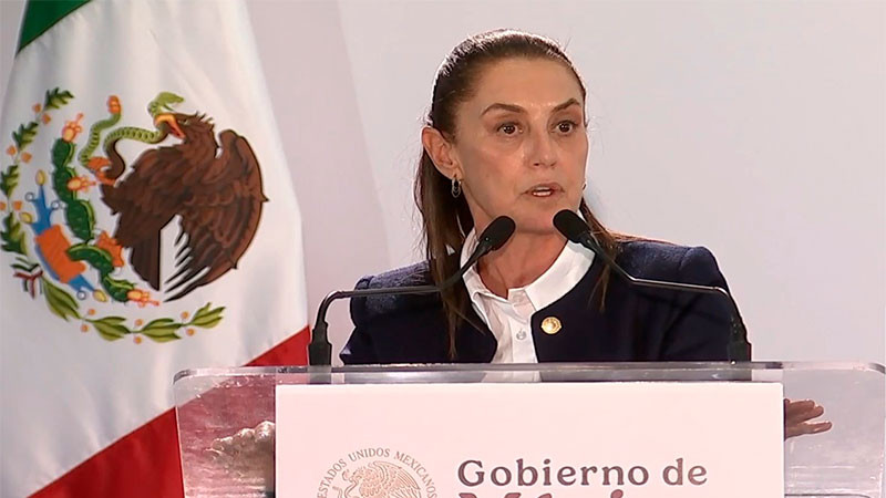 Exhorta Claudia Sheinbaum a jóvenes potosinos a que se inscriban a cargos del Poder Judicial