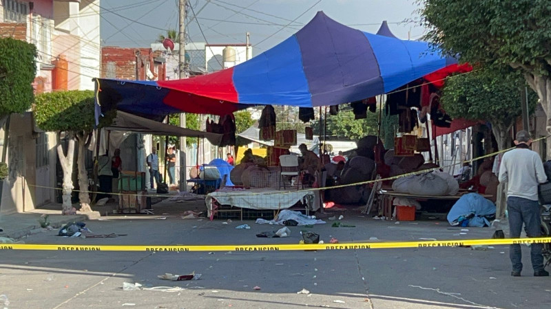 Celaya: Ataque armado en tianguis deja una persona sin vida y dos lesionados 