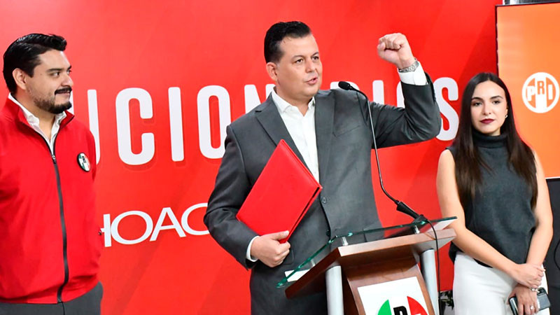 El PRI en Michoacán, una fortaleza política: Memo Valencia