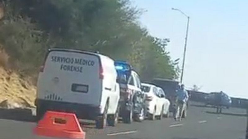 Localizan restos humanos al interior de un tambo en el boulevard de La Nación en Querétaro