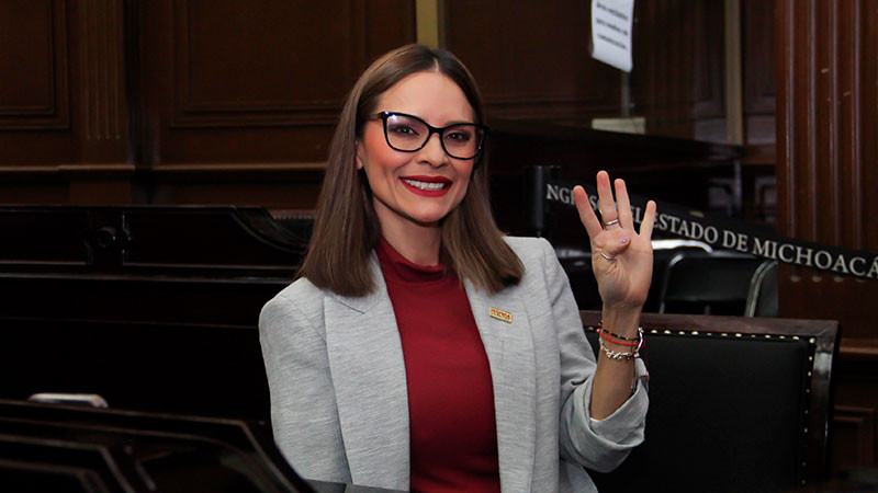 Respalda Nalleli Pedraza decreto de igualdad de Claudia Sheinbaum