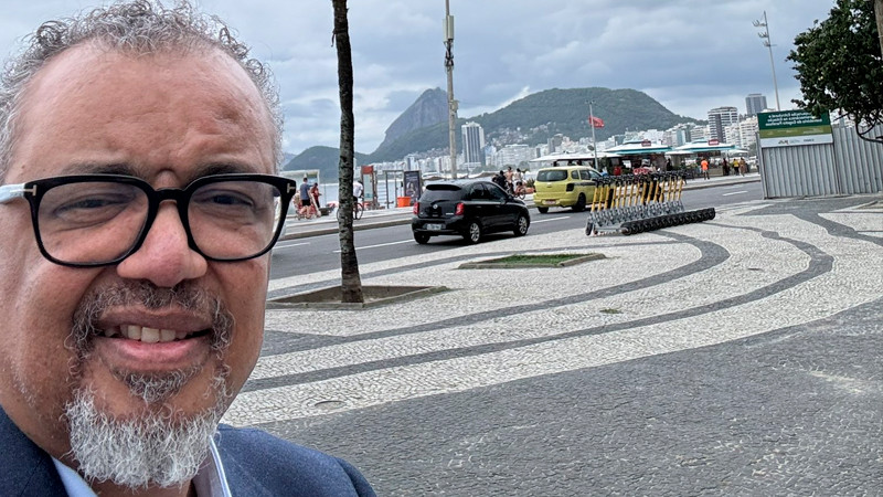 Hospitalizan a director general de la OMS; se encontraba en la Cumbre del G20 Brasil