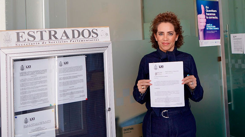 Presenta Adriana Meza iniciativa que reforma el Código Urbano del Estado de Querétaro